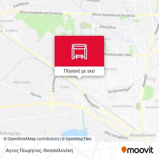Αγιος Γεωργιος χάρτης
