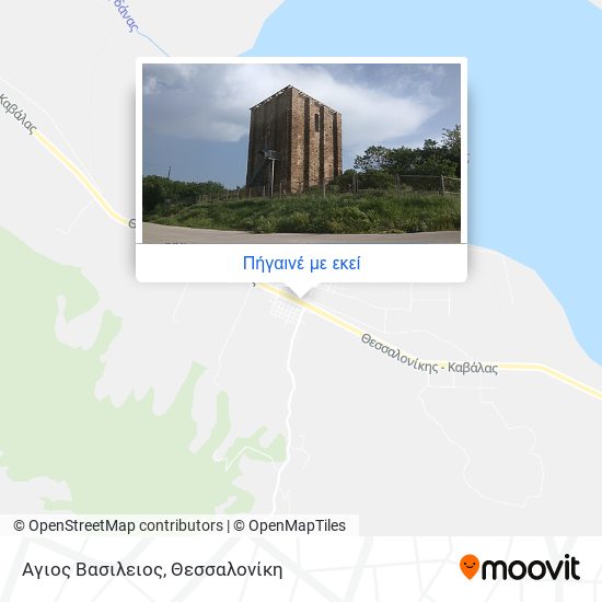 Αγιος Βασιλειος χάρτης