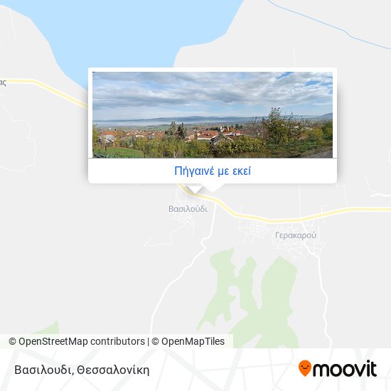 Βασιλουδι χάρτης