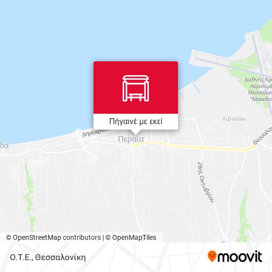 Ο.Τ.Ε. χάρτης