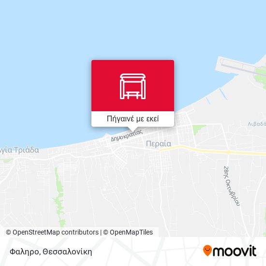Φαληρο χάρτης