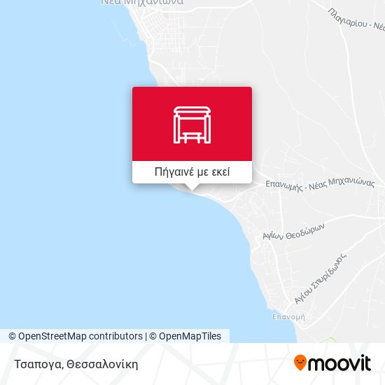 Τσαπογα χάρτης