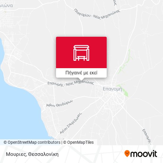 Μουριες χάρτης