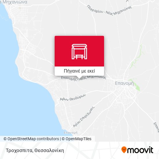 Τροχοσπιτα χάρτης