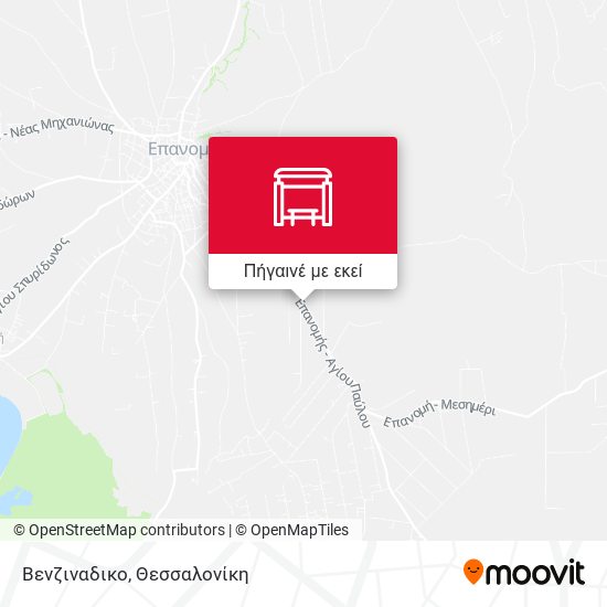 Βενζιναδικο χάρτης