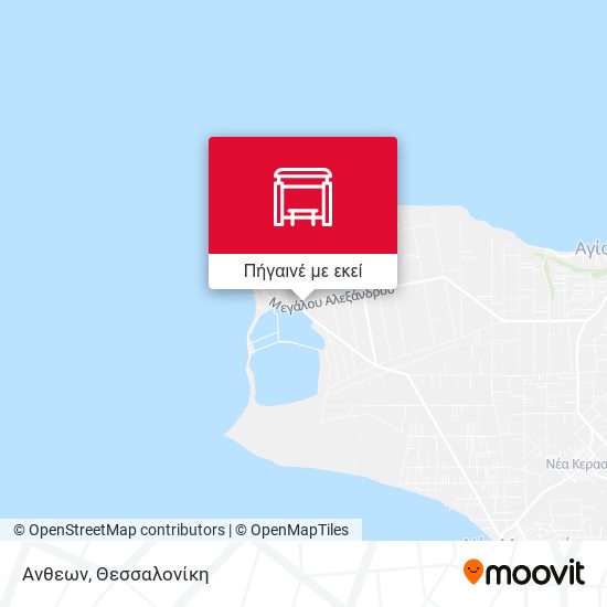 Ανθεων χάρτης