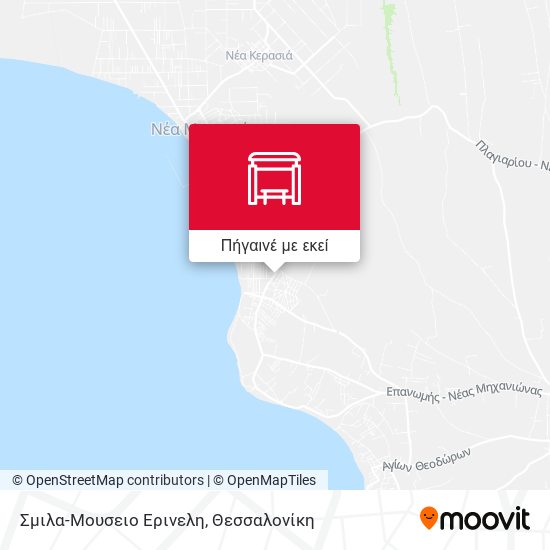 Σμιλα-Μουσειο Ερινελη χάρτης