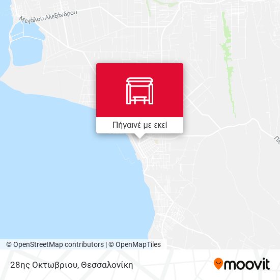 28ης Οκτωβριου χάρτης