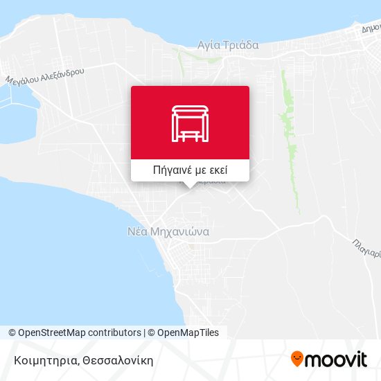 Κοιμητηρια χάρτης