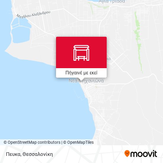 Πευκα χάρτης