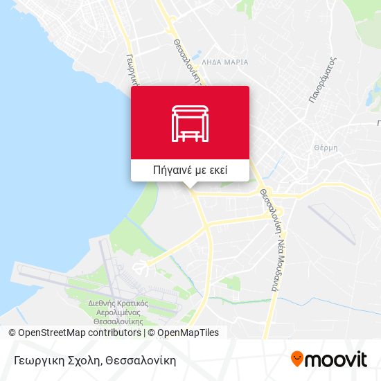 Γεωργικη Σχολη χάρτης
