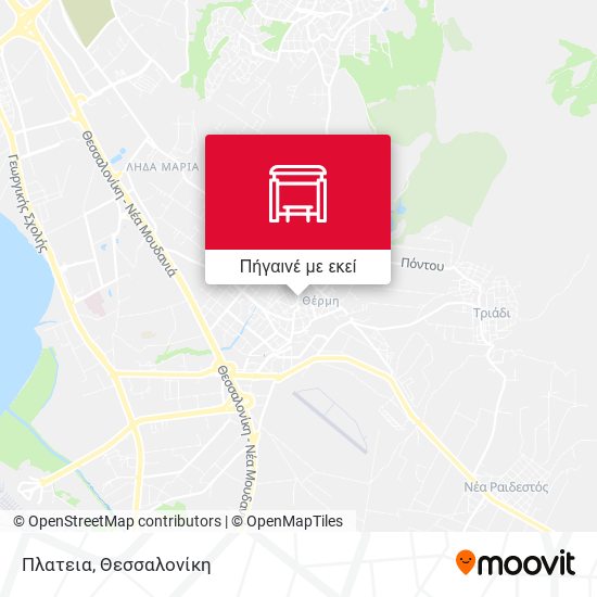 Πλατεια χάρτης