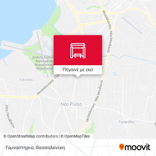 Γυμναστηριο χάρτης