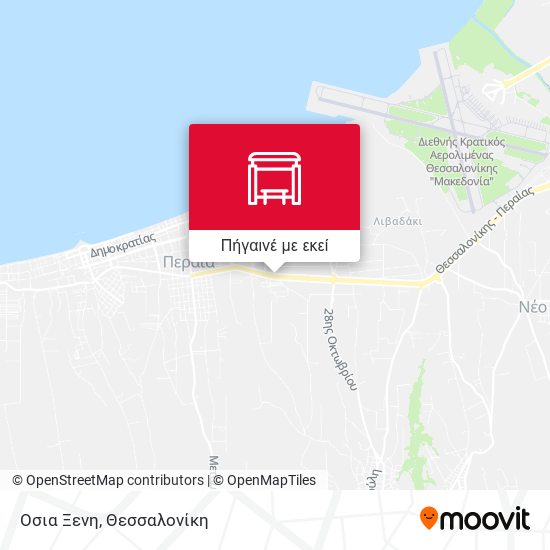 Οσια Ξενη χάρτης