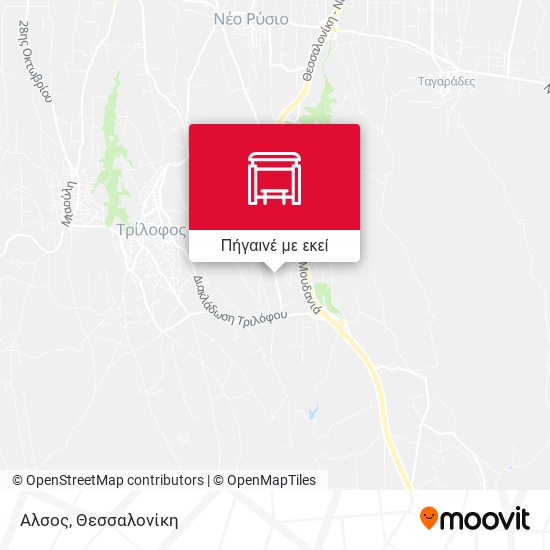 Αλσος χάρτης
