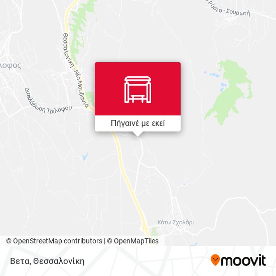 Βετα χάρτης