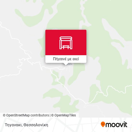 Τηγανακι χάρτης