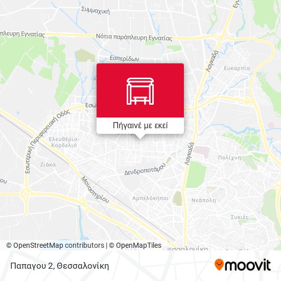 Παπαγου 2 χάρτης
