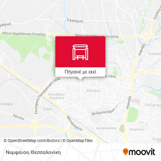 Νυμφαιου χάρτης