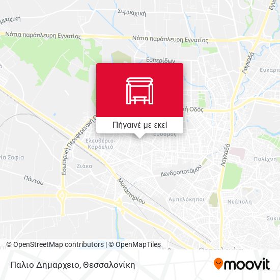 Παλιο Δημαρχειο χάρτης