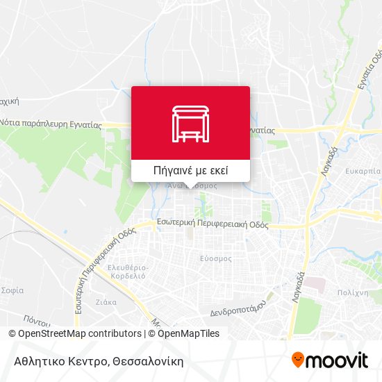 Αθλητικο Κεντρο χάρτης