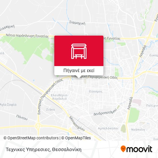 Τεχνικες Υπηρεσιες χάρτης