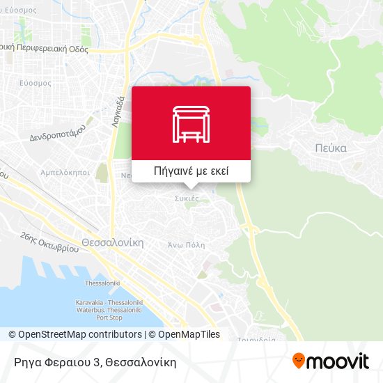 Ρηγα Φεραιου 3 χάρτης