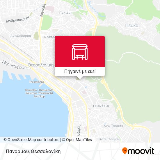Πανορμου χάρτης