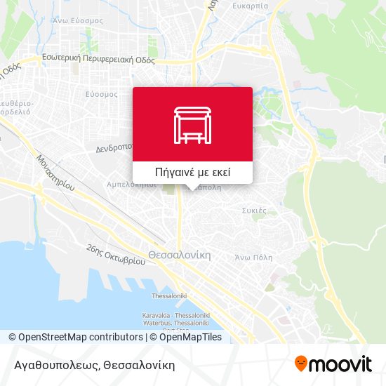 Αγαθουπολεως χάρτης
