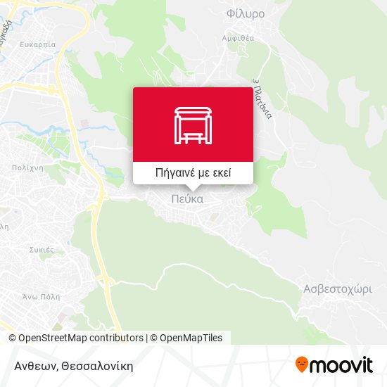 Ανθεων χάρτης