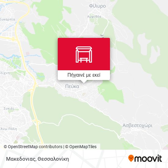 Μακεδονιας χάρτης