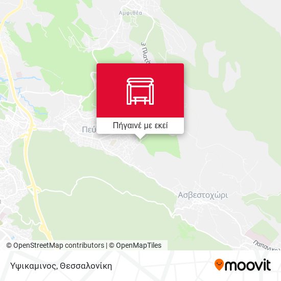 Υψικαμινος χάρτης