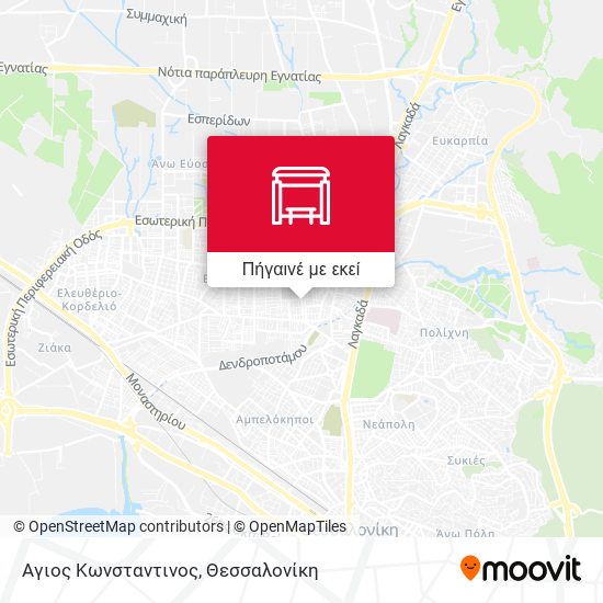 Αγιος Κωνσταντινος χάρτης
