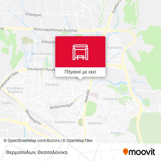 Θερμοπυλων χάρτης