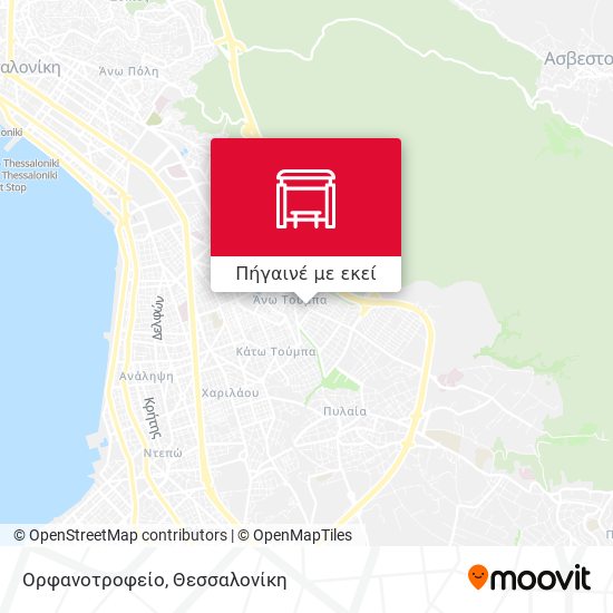 Ορφανοτροφείο χάρτης