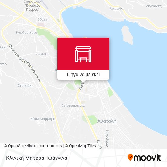 Κλινική Μητέρα χάρτης