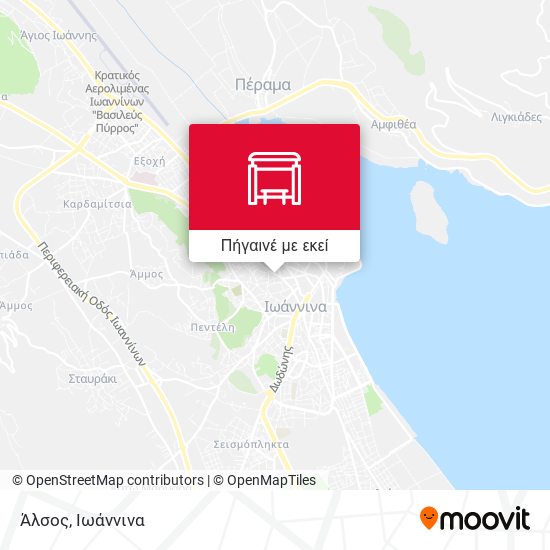 Άλσος χάρτης