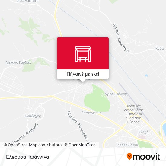 Ελεούσα χάρτης