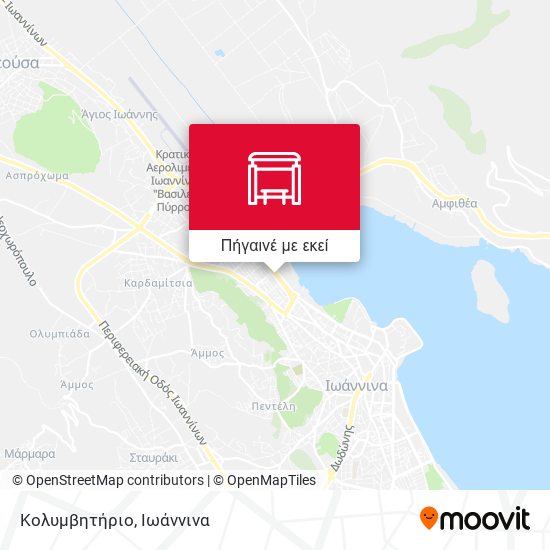 Κολυμβητήριο χάρτης