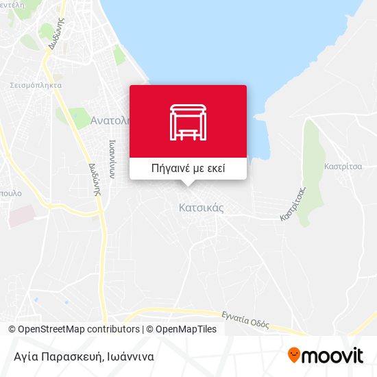 Αγία Παρασκευή χάρτης