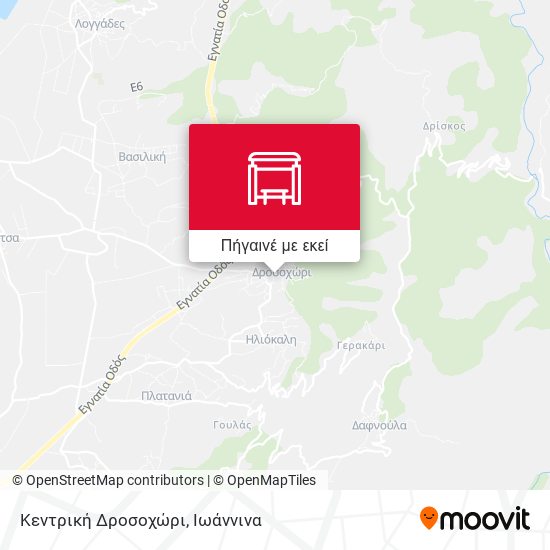 Κεντρική Δροσοχώρι χάρτης