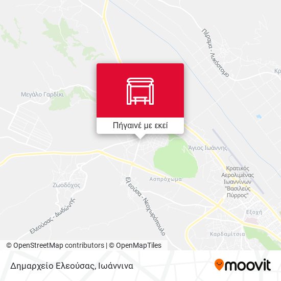 Δημαρχείο Ελεούσας χάρτης
