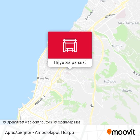 Αμπελόκηποι - Ampelokipoi χάρτης