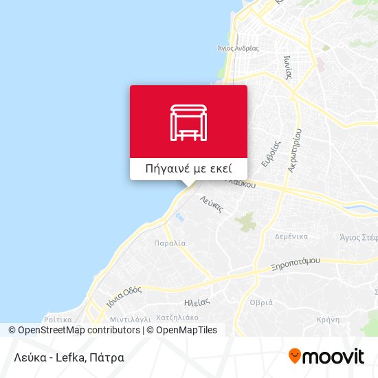 Λεύκα - Lefka χάρτης