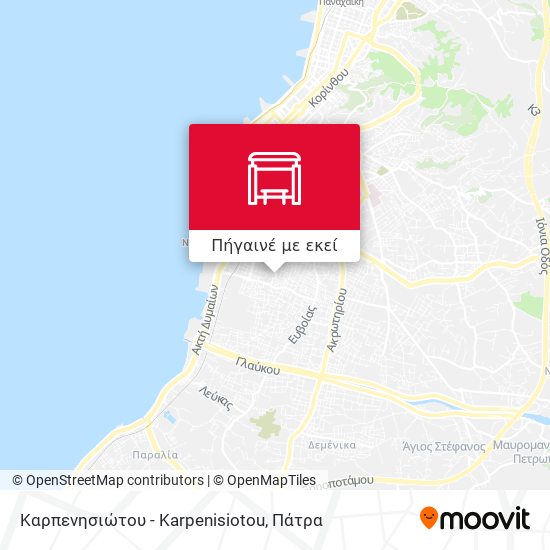 Καρπενησιώτου - Karpenisiotou χάρτης