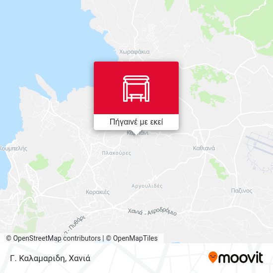 Γ. Καλαμαριδη χάρτης
