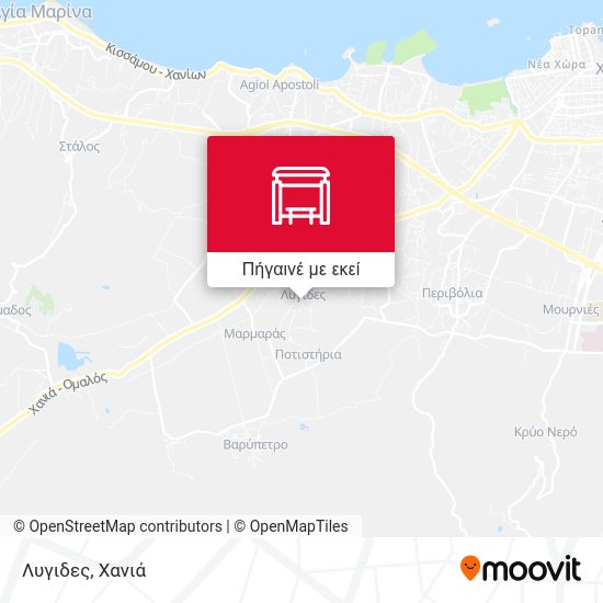 Λυγιδες χάρτης