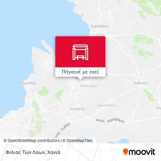 Φιλιας Των Λαων χάρτης