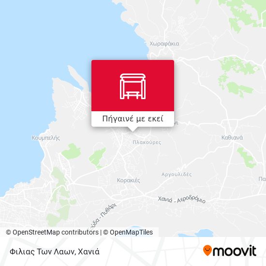 Φιλιας Των Λαων χάρτης