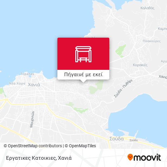 Εργατικες Κατοικιες χάρτης